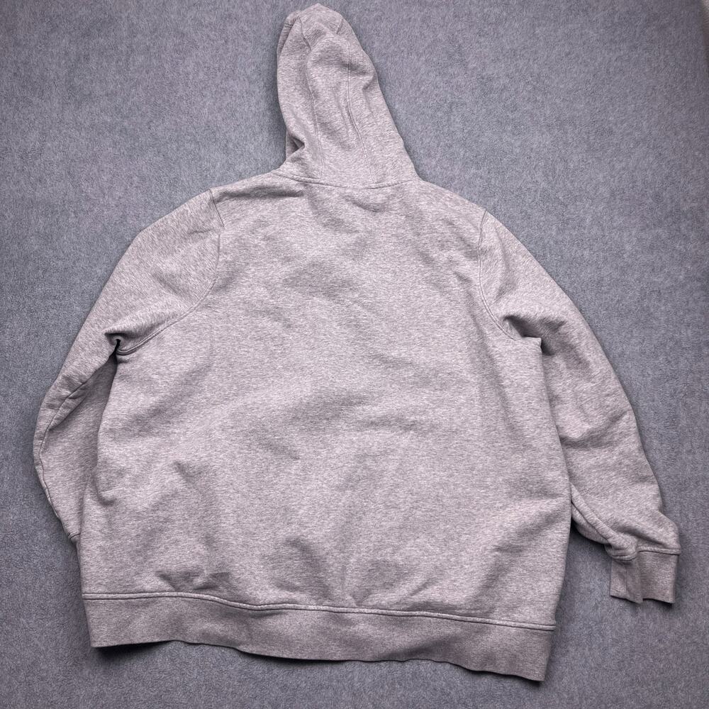 dickies full zip hoodie gray drawstring sweatshirt long sleeve womens 3x - Picture 8 of 8